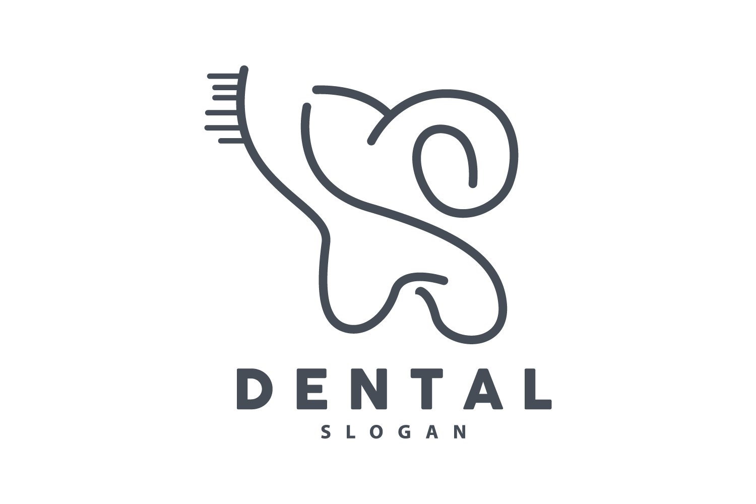 Tooth logo Dental Health Vector CareV1