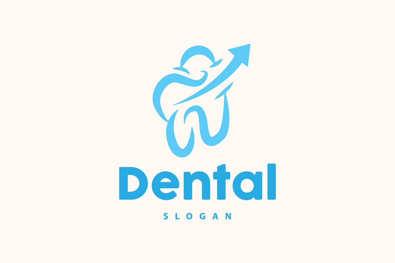 Tooth logo Dental Health Vector CareV14