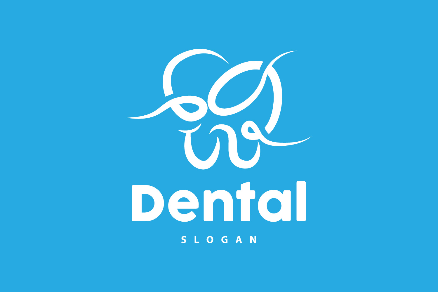 Tooth logo Dental Health Vector CareV18