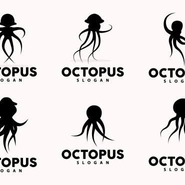 Octopus Logo Logo Templates 407220