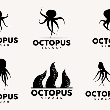 Octopus Logo Logo Templates 407221