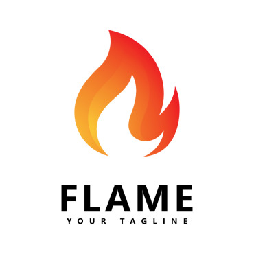 Flame Abstract Logo Templates 407309