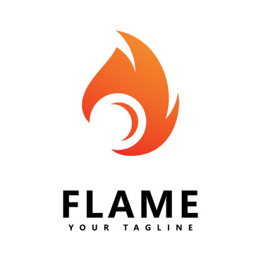 Flame Abstract Logo Templates 407312