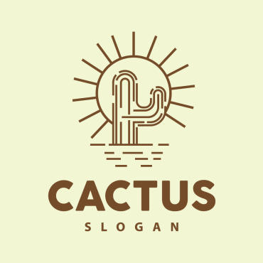 Plant Cactus Logo Templates 407372