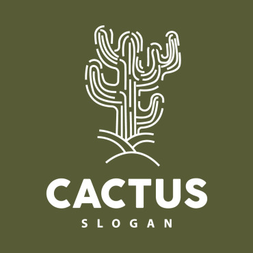 Plant Cactus Logo Templates 407374