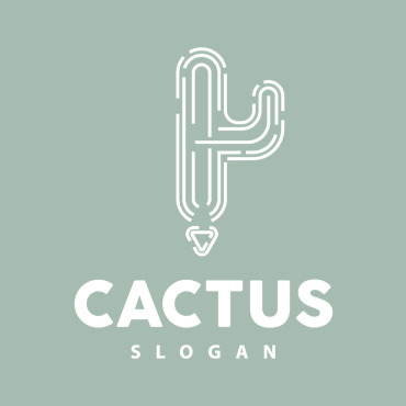 Plant Cactus Logo Templates 407376