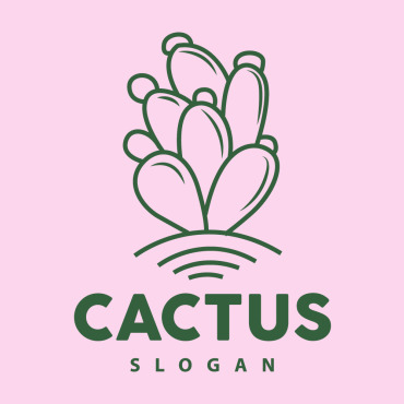 Plant Cactus Logo Templates 407377
