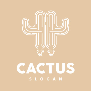 Plant Cactus Logo Templates 407380