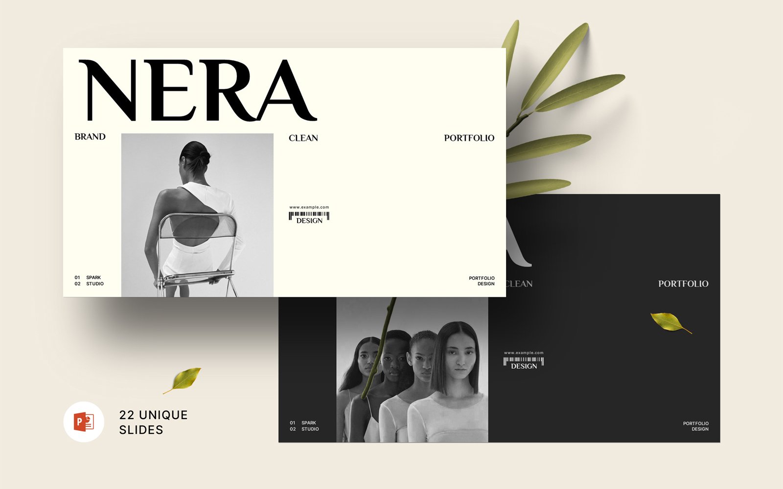 Nera Portfolio Design Template