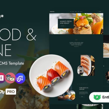 Cafe Catering WordPress Themes 407857