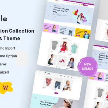 Apparel Baby WooCommerce Themes 407862