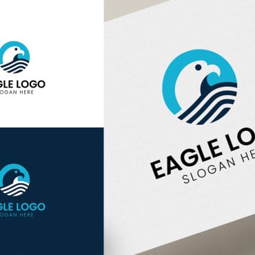 Eagle Character Logo Templates 407887