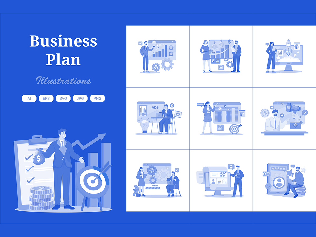 M725_Business Plan Illustration Pack