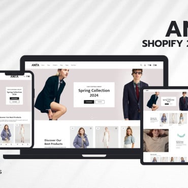 Clean Clothes Shopify Themes 408508