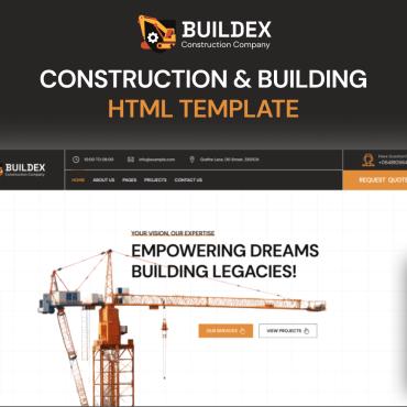 Architecture Building Responsive Website Templates 408512
