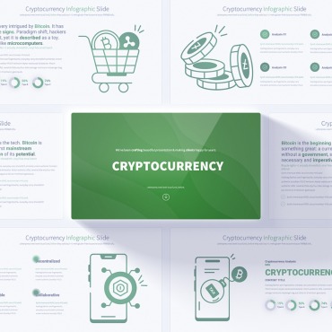 Cryptocurrency Blockchains PowerPoint Templates 408515
