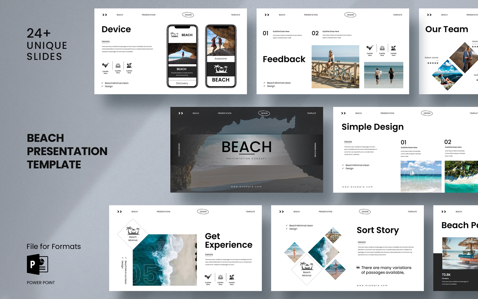 Beach Presentation Template