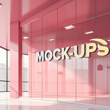 Metal Logo Product Mockups 408553