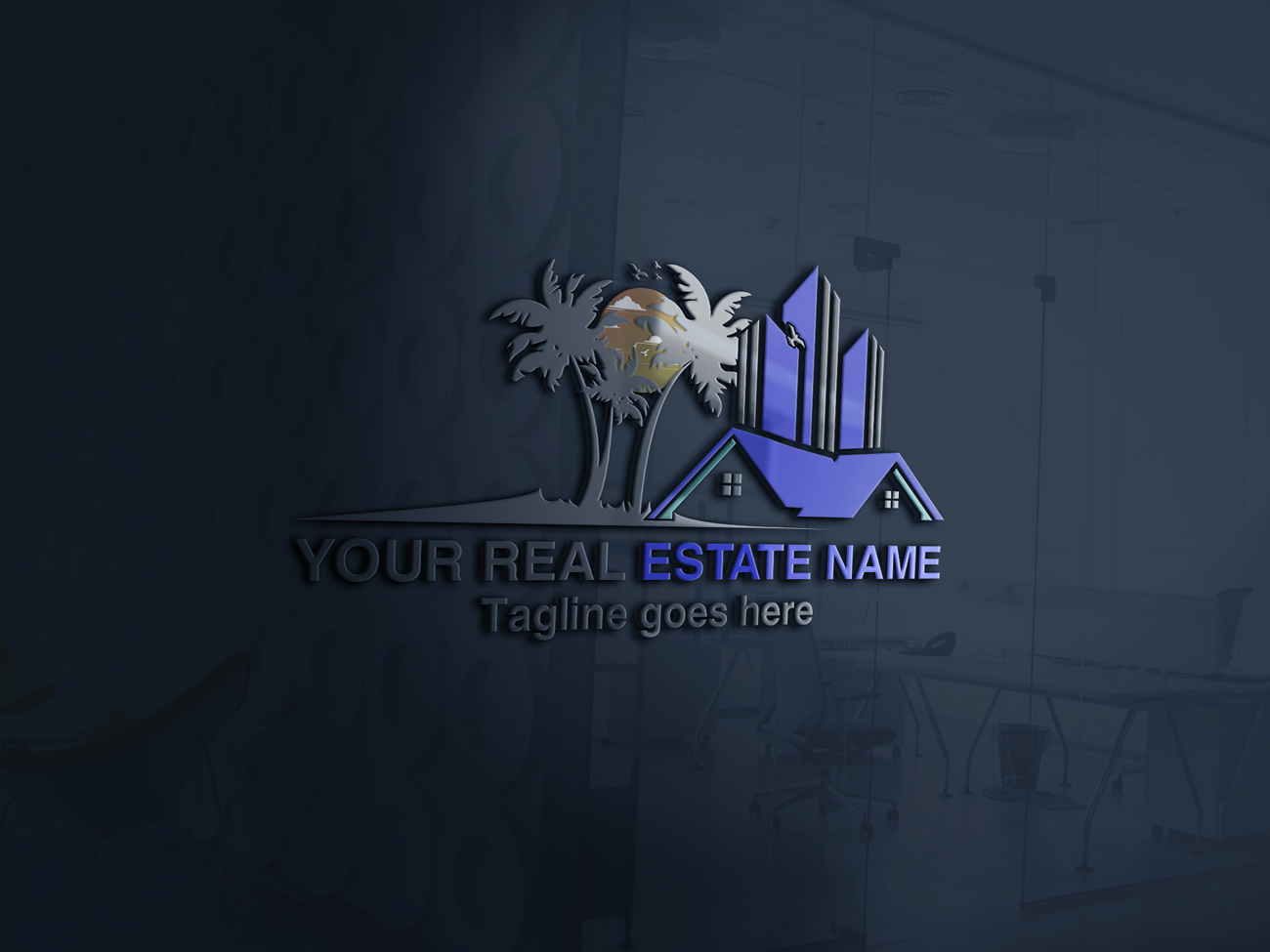 Real Estate Logo Template-Construction Logo-Property Logo Design...43