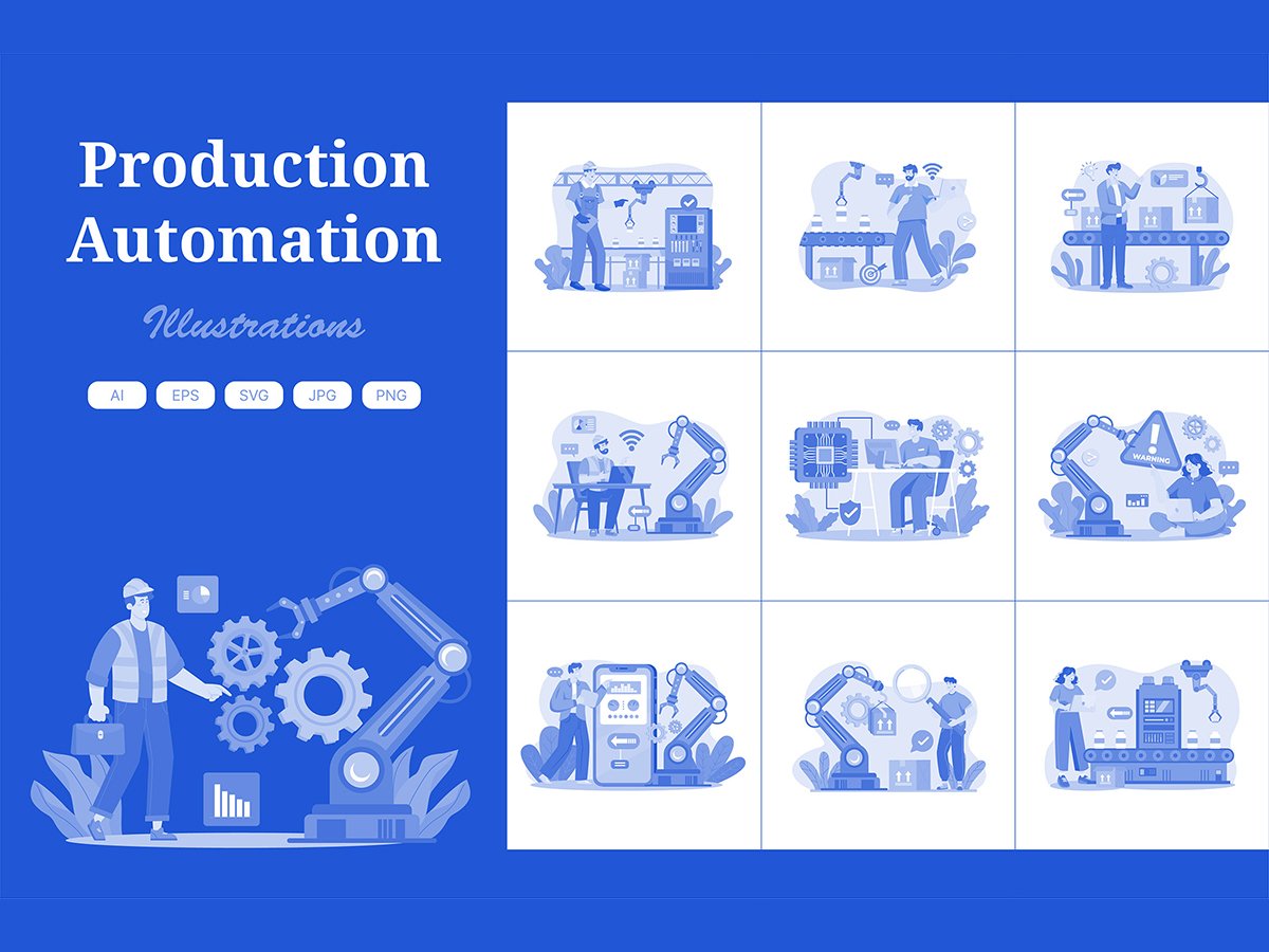 M684_Production Automation Illustration Pack
