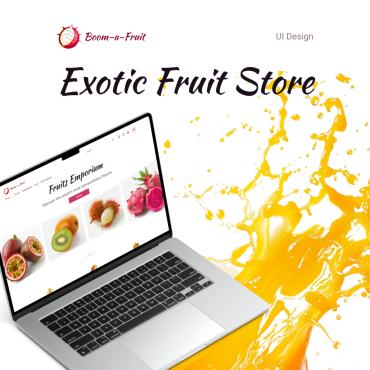 Fruit Organic UI Elements 408633