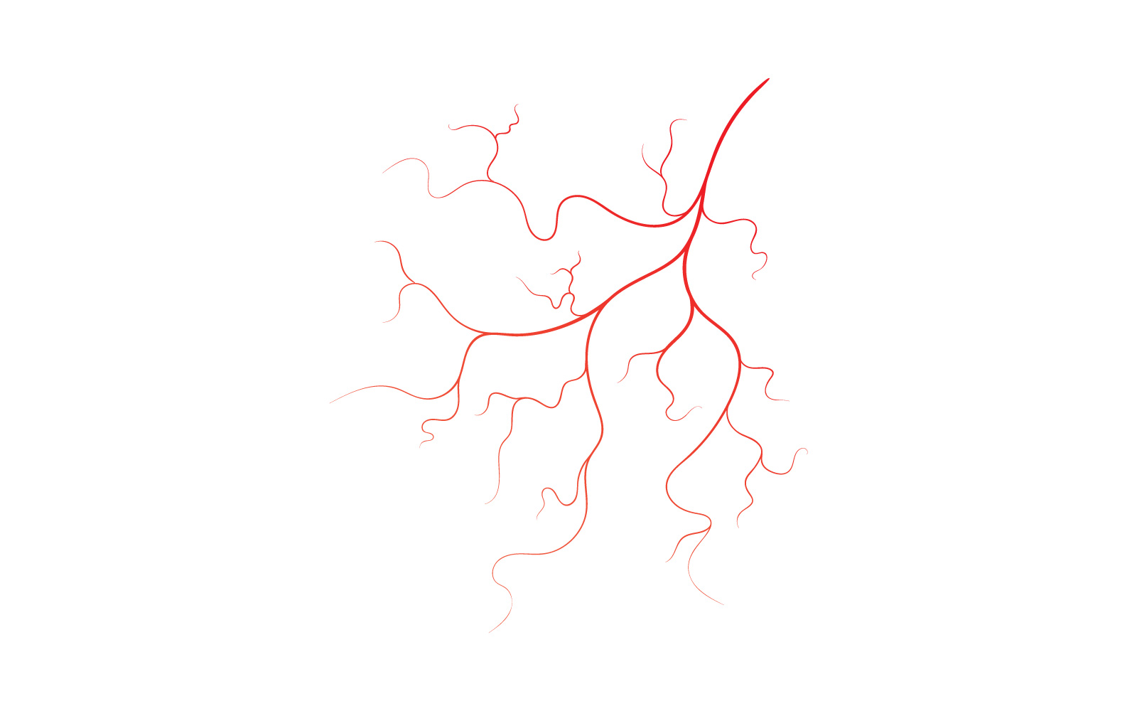 Human vein vector symbol icon design illustration  V3