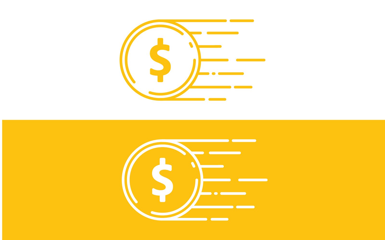 Money icons vector illustration . abstract dollar currency  illustration and icon vector V5