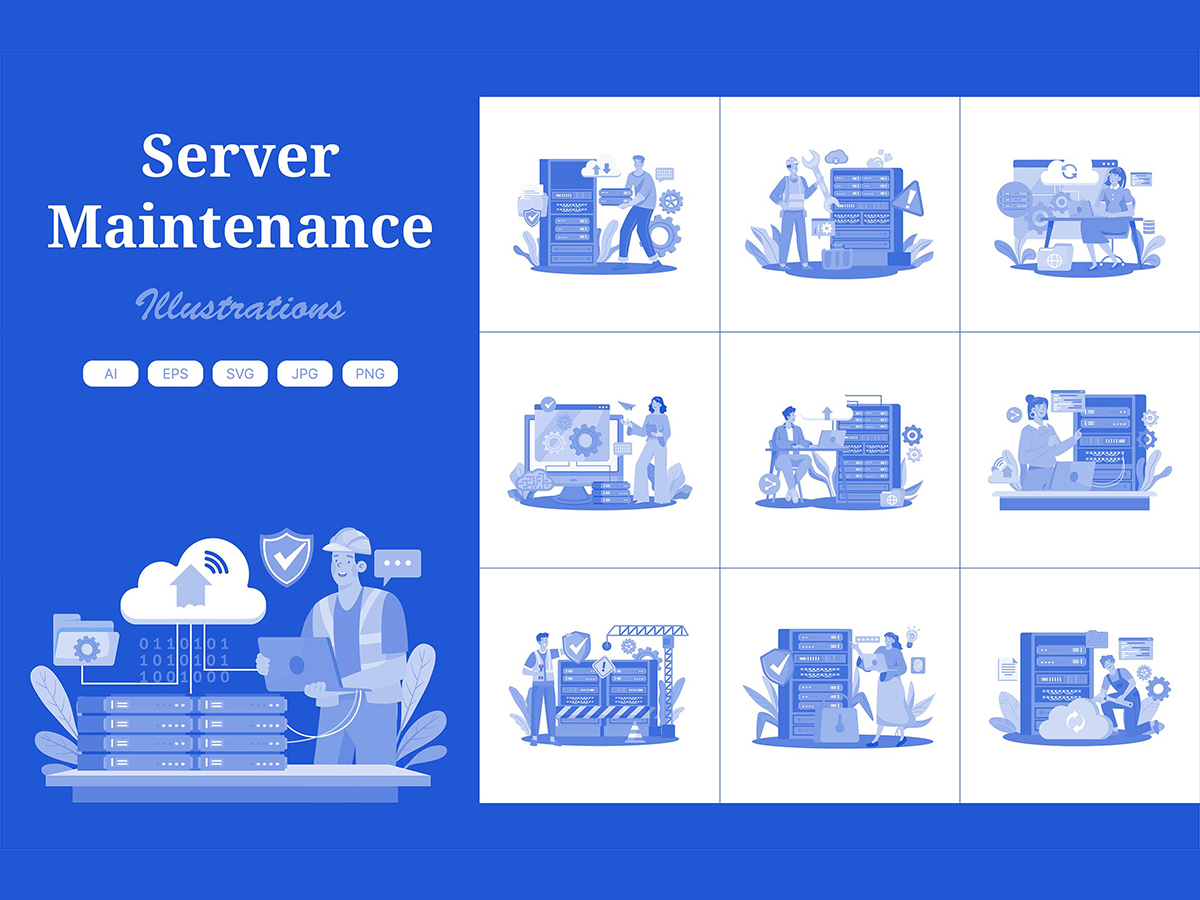 M649_ Server Maintenance Illustration Pack 1