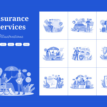 Insurance Money Illustrations Templates 408821