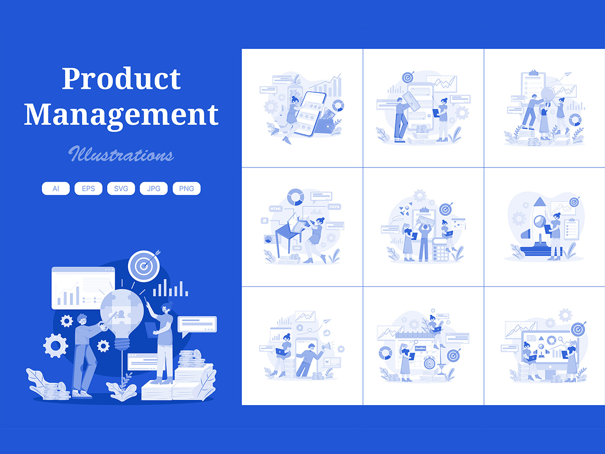 M618_ Product Management Illustration Pack 1