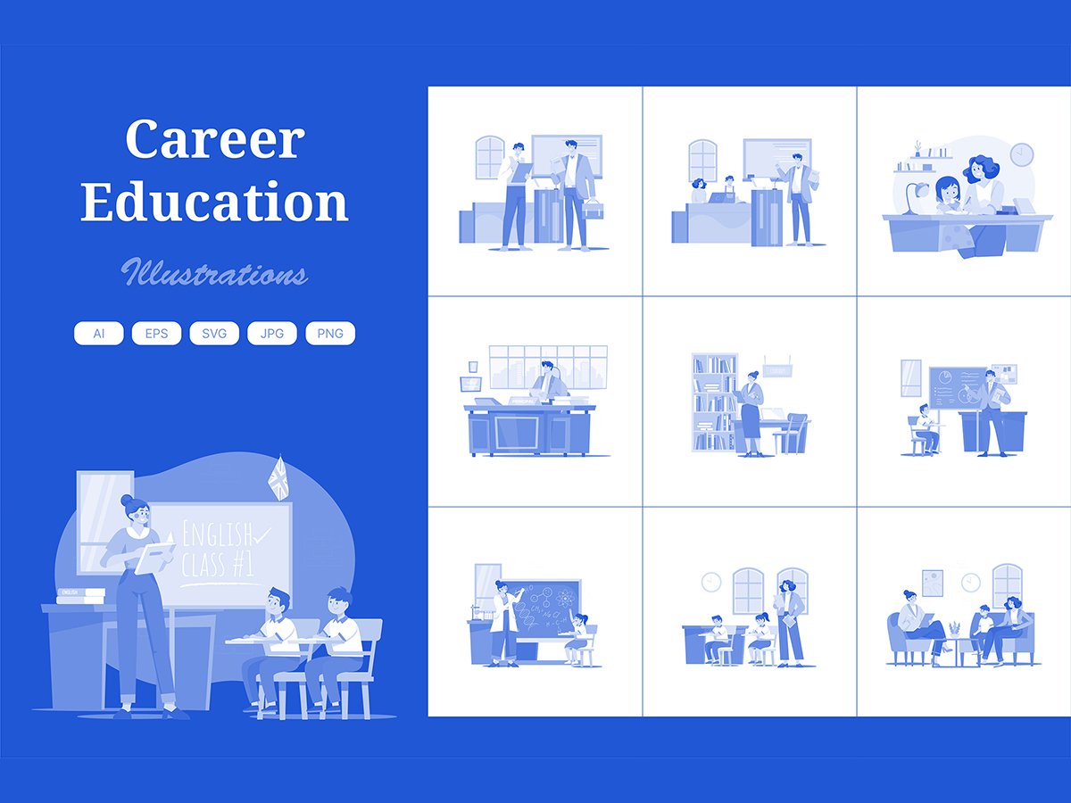 M595_ Career Education Illustration Pack 2