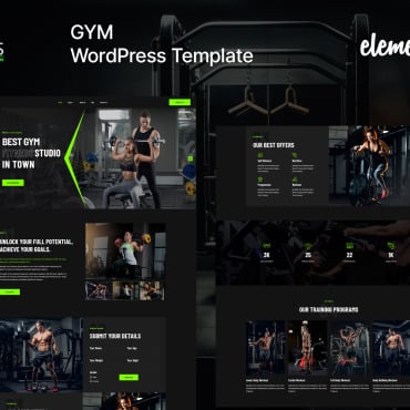 Bodybuilding Business WordPress Themes 408934