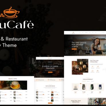 Cafeteria Coffee Shopify Themes 408940