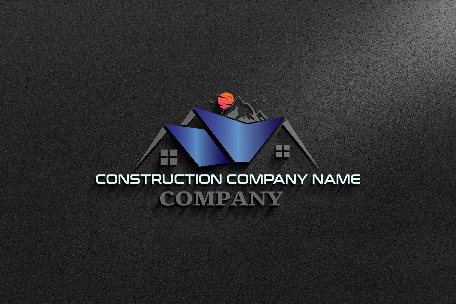 Real Estate Logo Template-Construction Logo-Property Logo Design...71