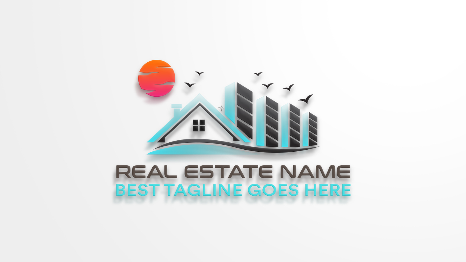 Real Estate Logo Template-Construction Logo-Property Logo Design...72