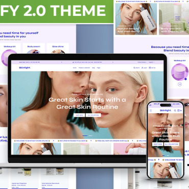 Cosmetic Cosmetics Shopify Themes 409015