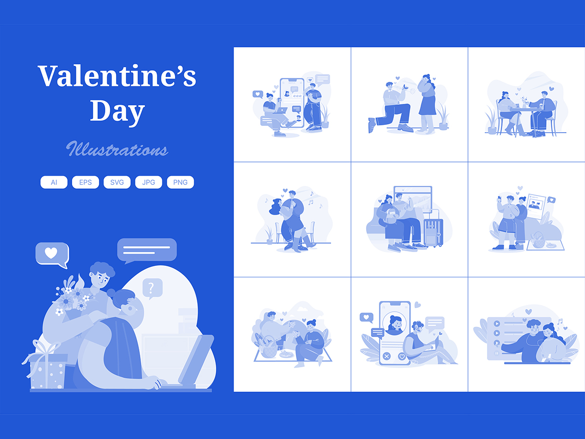 M511_ Valentine’s Day Illustration Pack 3