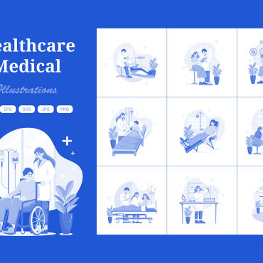 Chemistry Clinic Illustrations Templates 409404