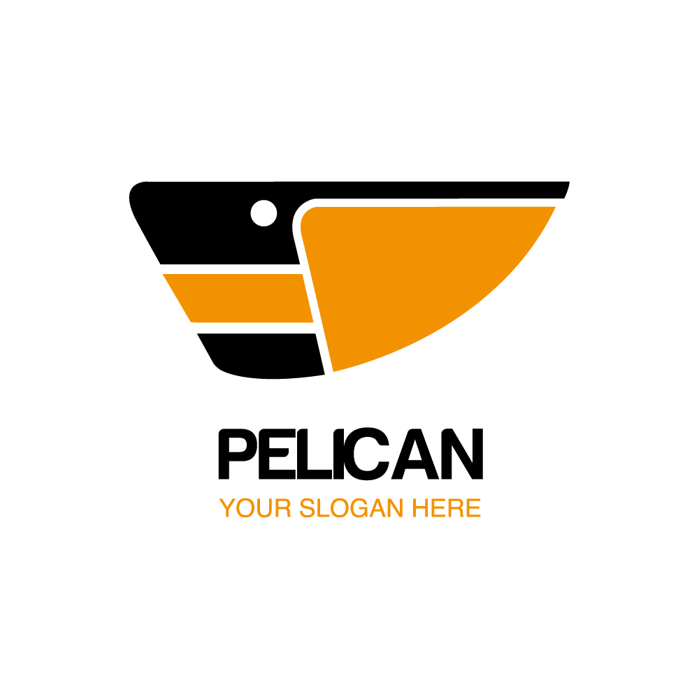 Pelican bird logo design inspiration