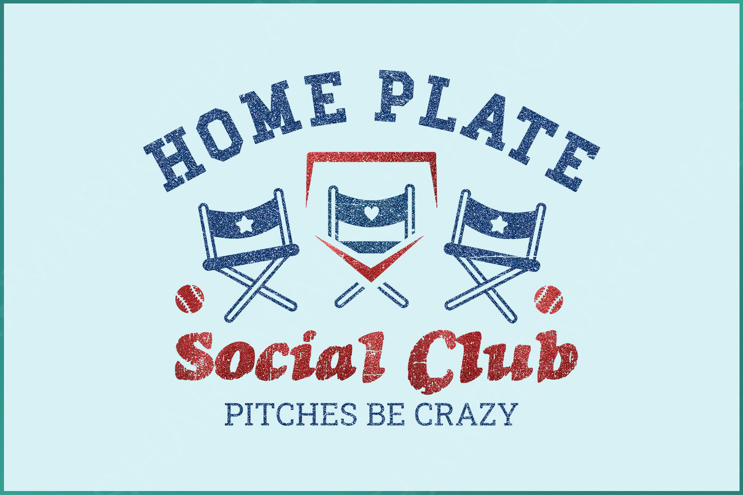 Glitter Home Plate Social Club PNG, Baseball Mom Sublimation PNG, Ballpark Mama Digital Download