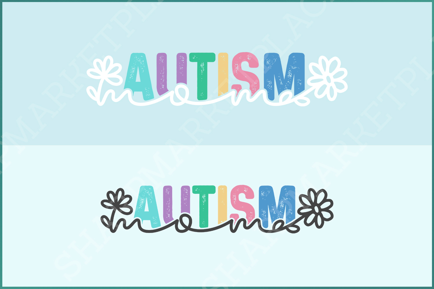 Autism Awareness PNG Bundle - Special Education, Neurodivergent, Autism Mom & Mama, Instant