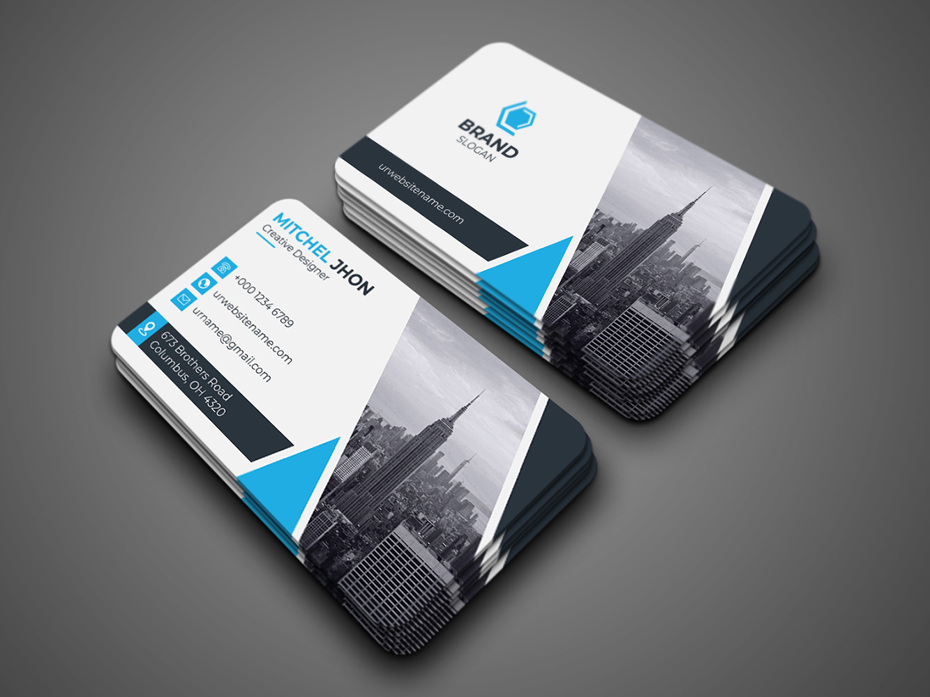 Corporate Business Card 180