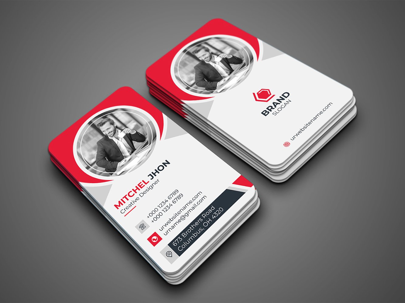 Corporate Business Card 182