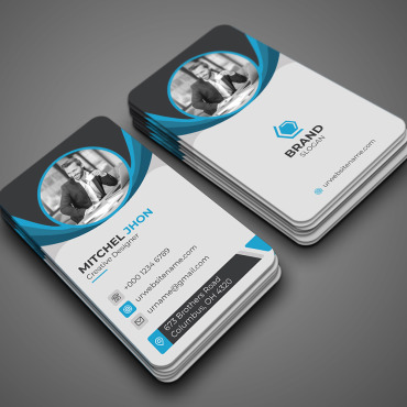 Business Blue Corporate Identity 409959