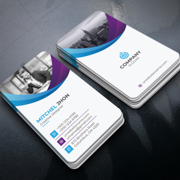 Business Blue Corporate Identity 409974