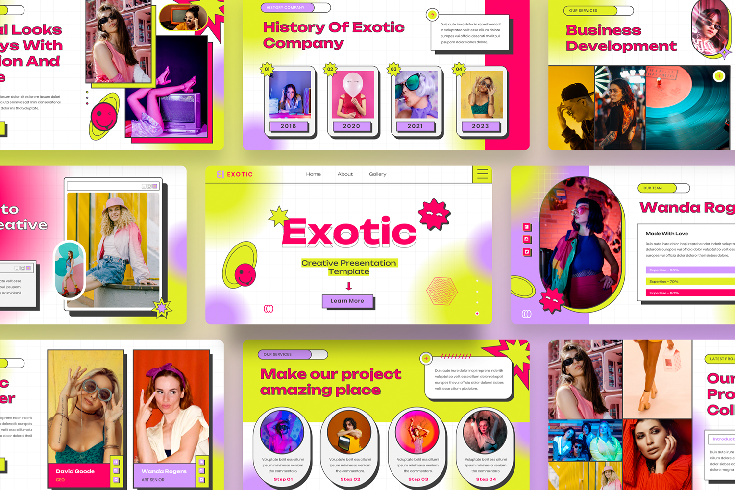 Exotic - Creative Keynote Template
