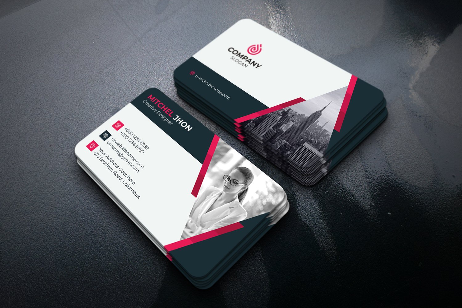 Corporate Business Card 207