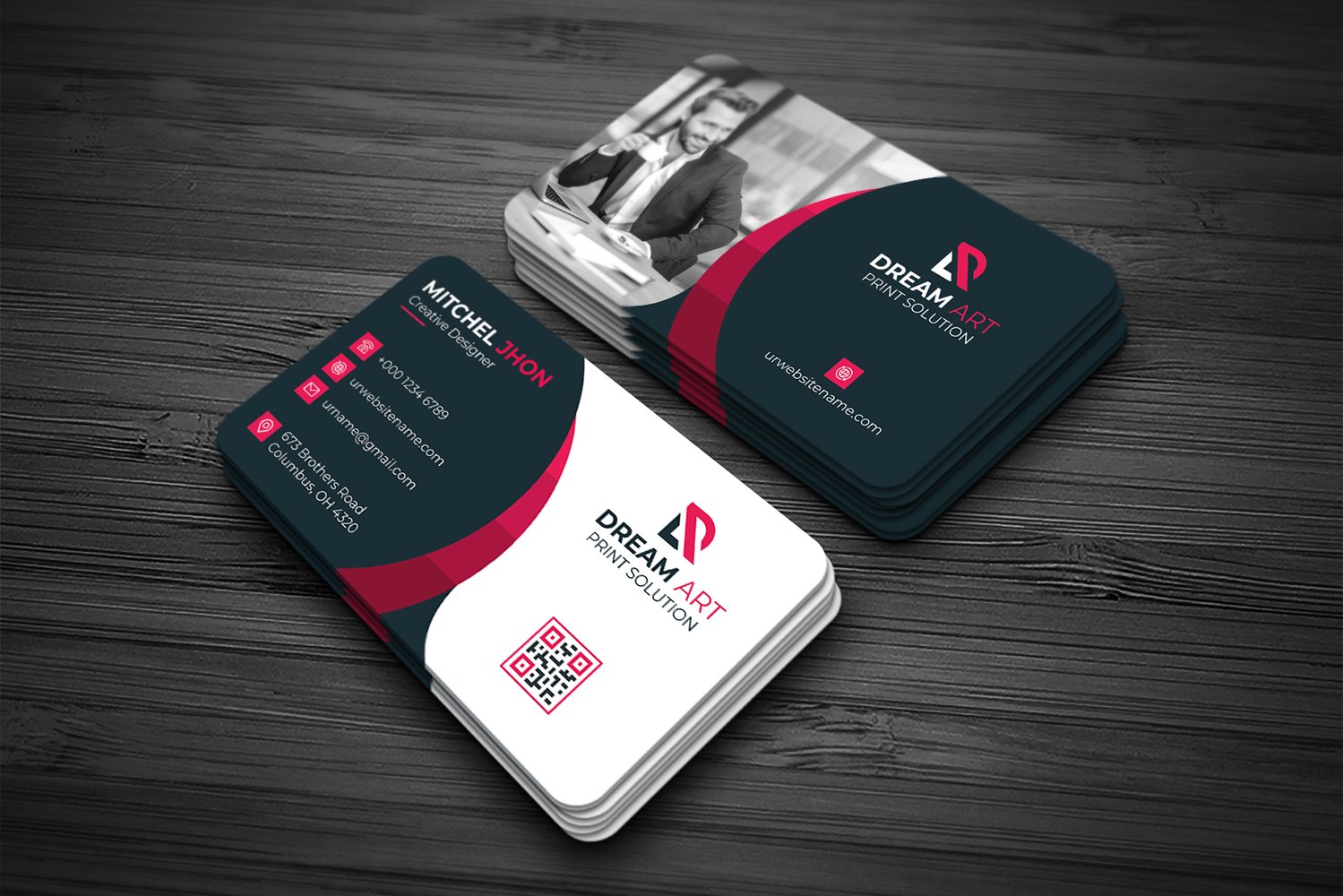 Corporate Business Card 210