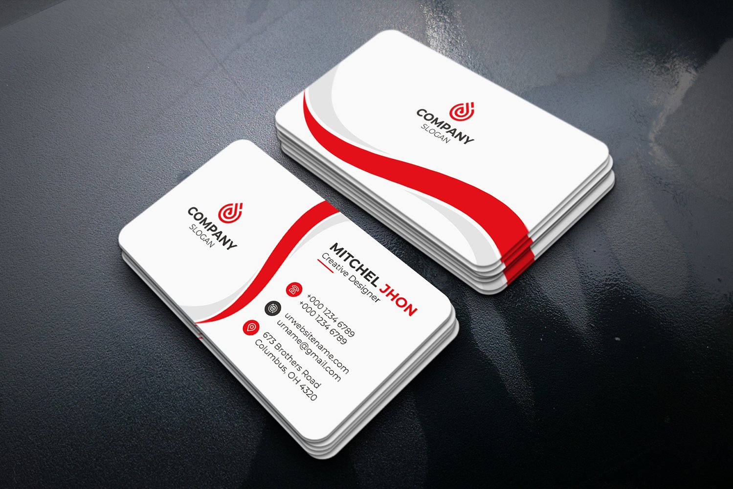 Corporate Business Card 219