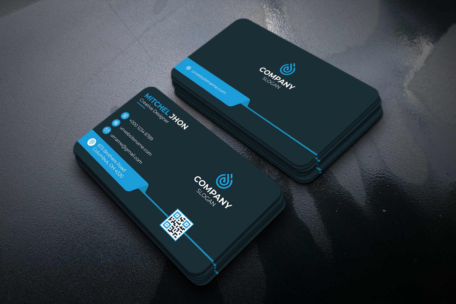 Corporate Business Card 221